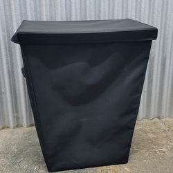 Black Laundry Hamper with Lid