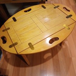Butler's Pine Table With Liftoff Top