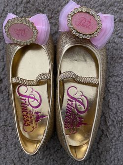 Disney Princess Shoes Size 9-10 Used Once!!