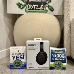 Sony XM4 headphones wireless floor model display