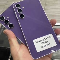 S23 FE unlocked . Cash or $10 down w approval