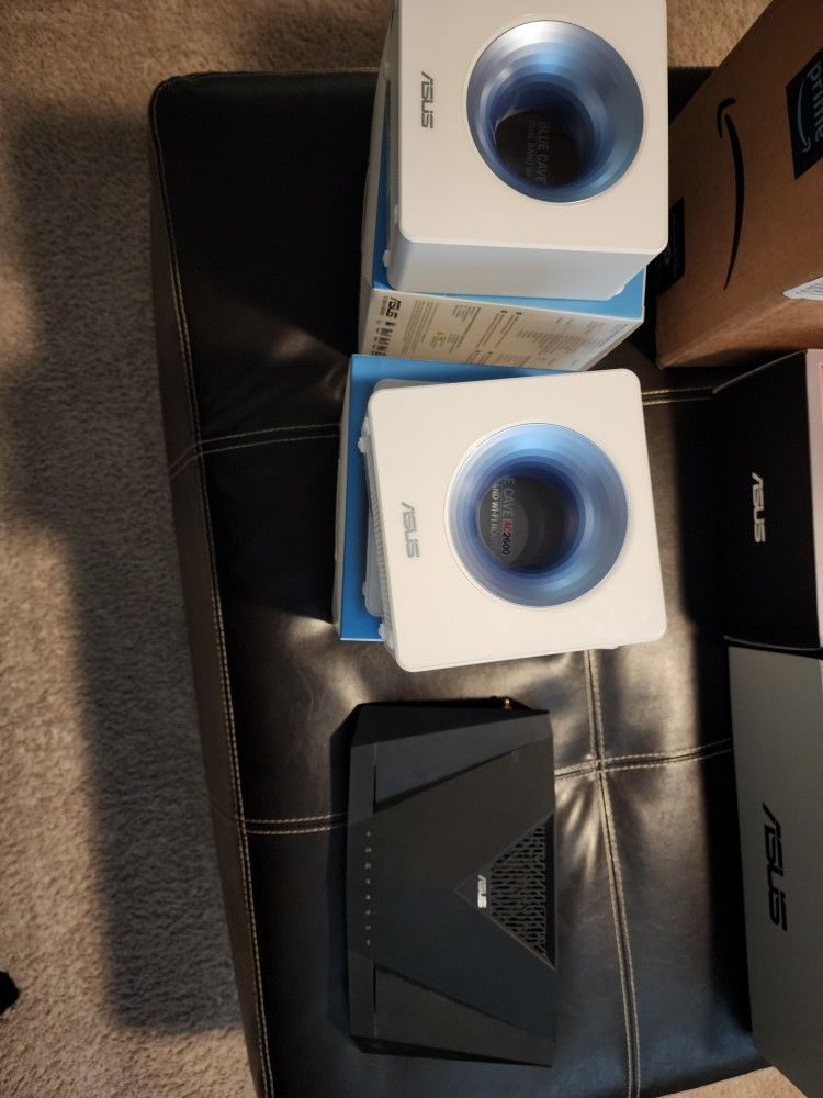 Asus Ac3100 with BlueCave Aimesh nodes