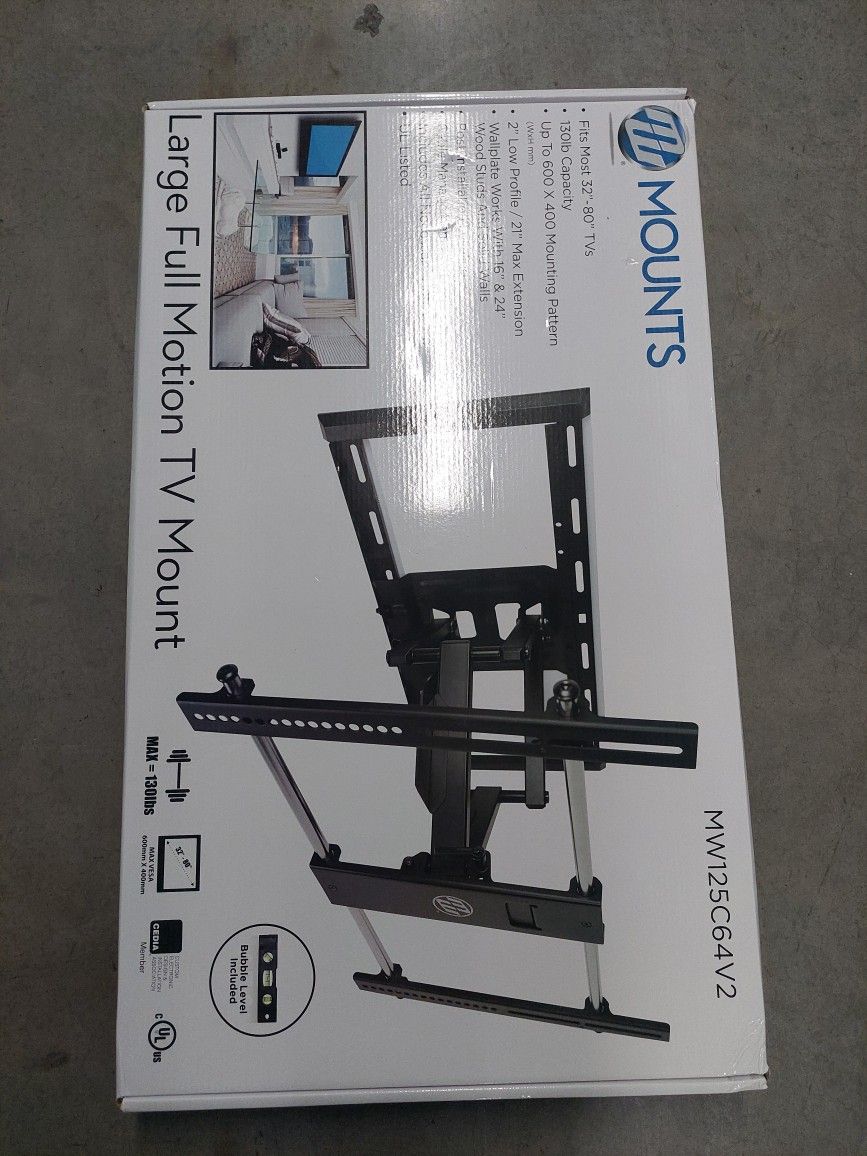 NEW MW LARGE TV MOUNT 42" UP TO 90"
MW150c75