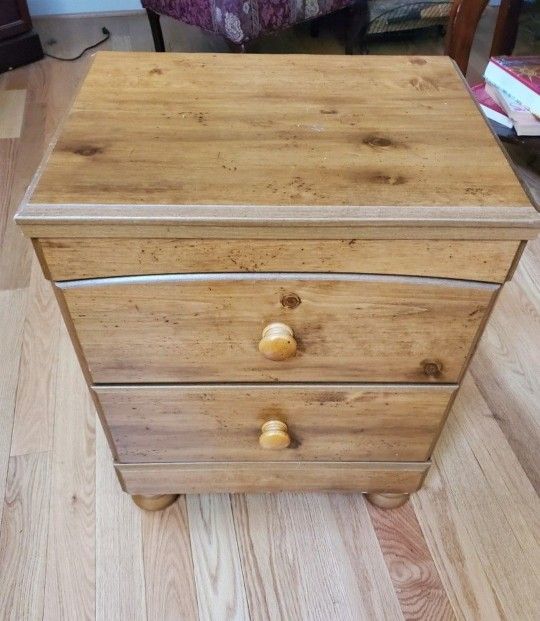 Brand New Side Table With Two Oversized Drawers