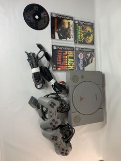 Original PlayStation 1 Tested And Ready To Play With Games And Controllers