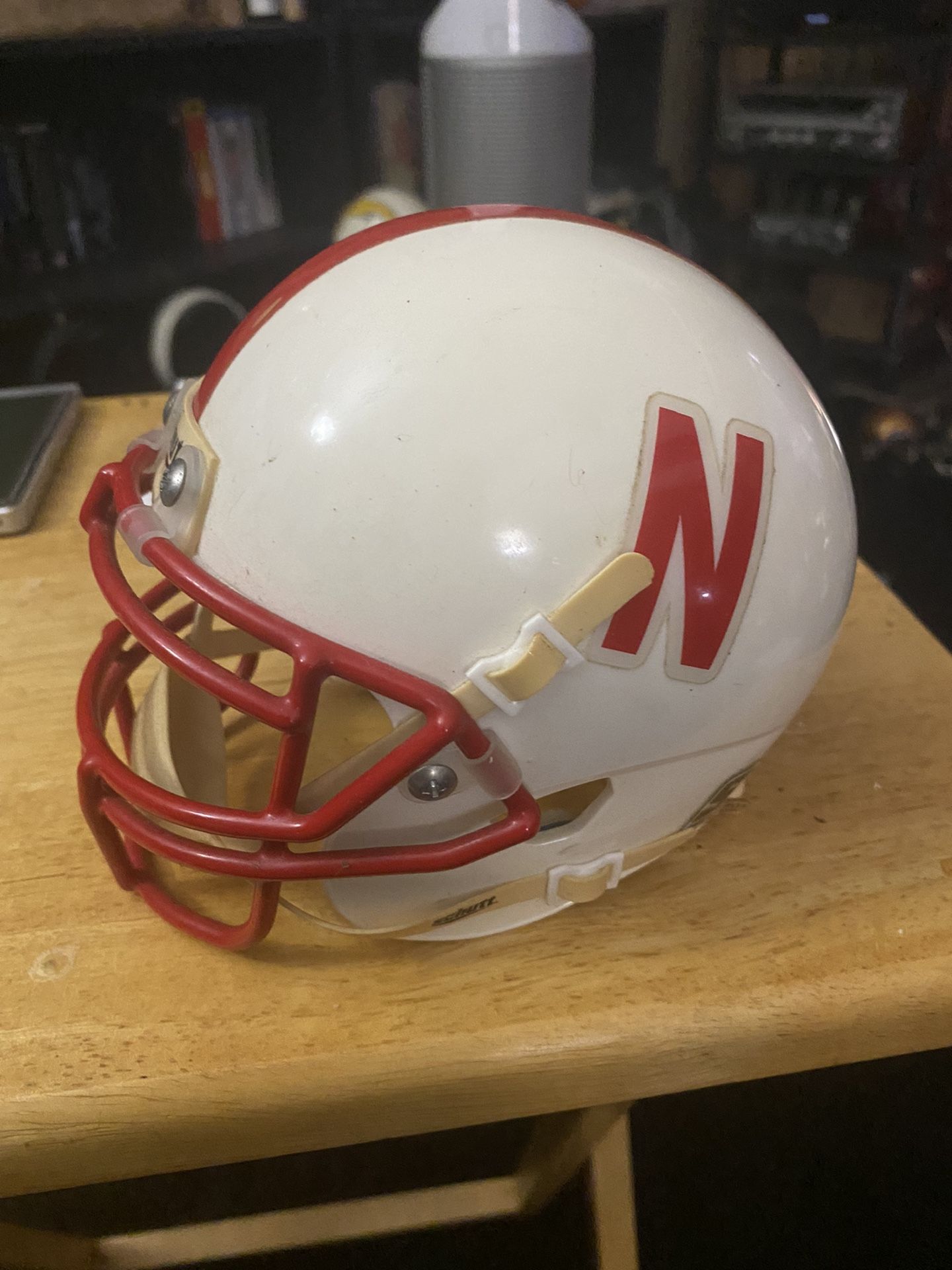 University Of Nebraska Mini Schutt Helmet 