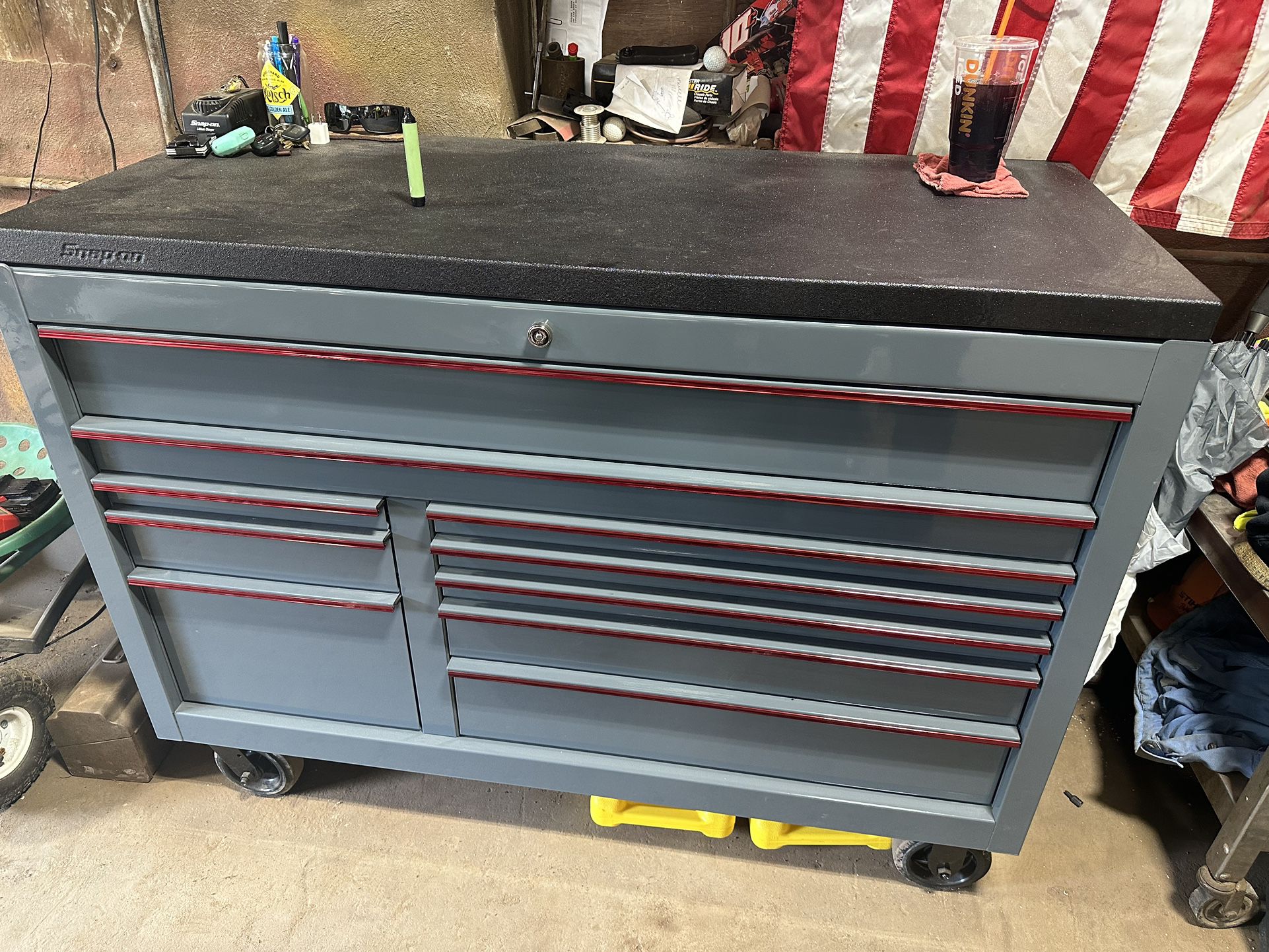 Snap On Toolbox And Tools. 