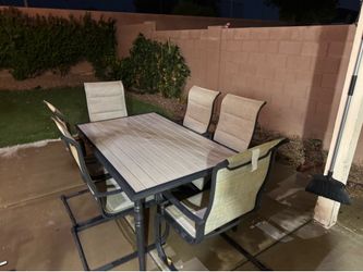 Patio outdoor dining set