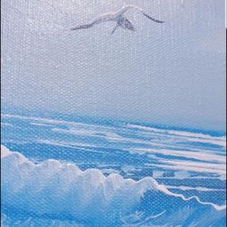 Original Seascape Oil Painting 