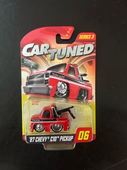 Car Tuned '87 Chevy C10 Pickup Diecast Series 3