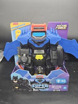 DC Super Friends Batman Flight Mech with Lights Sounds Motion