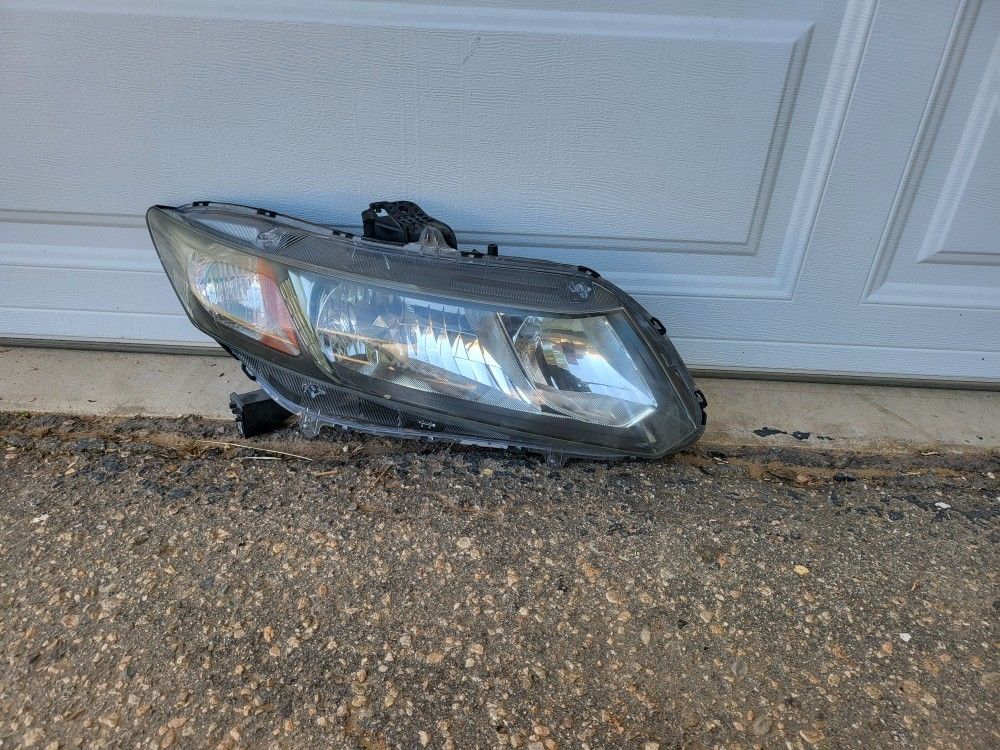 2013 2014 2015 Honda Civic Headlight Oem Passenger Side