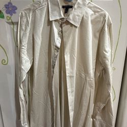 Van Heusen Men’s LS Button Down Shirt L