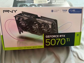 PNY RTX 5070ti overclocked