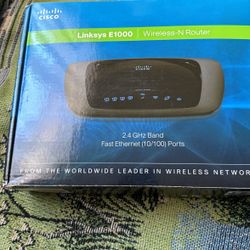 Cisco Linksys E 1000 Wireless-N Router