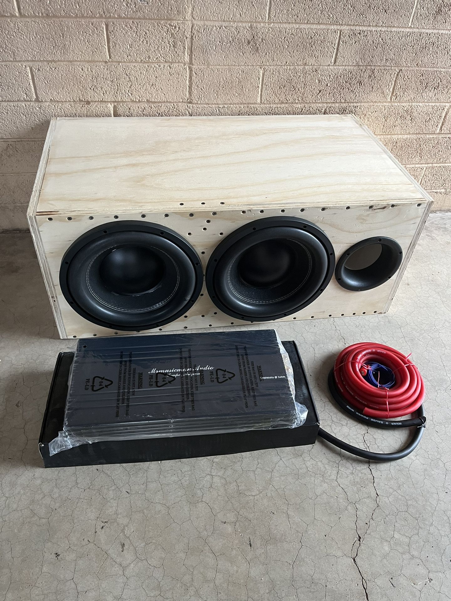 Mrmusicman 3000 Watts Bass Package - $799