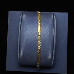 10k Gold Bracelet 7.5in 