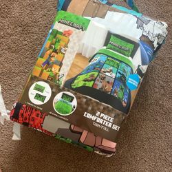 Minecraft Twin Comforter