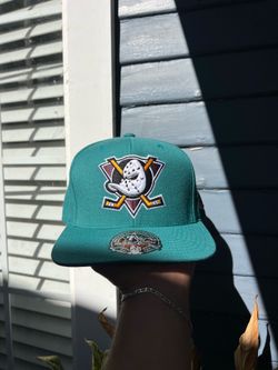 New era 7 1/8 Anaheim ducks teal
