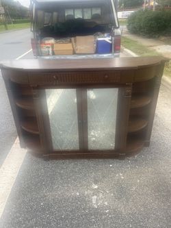 Vintage Wooden living room cabinet