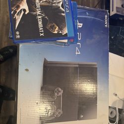 PS4 (500gb) $50 Games And controllers Included! 