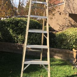 WERNER 8' Fiberglass Ladder.