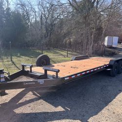 Brand new 24 foot by 83 inch heavy duty car hauler!