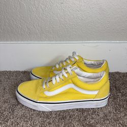 Yellow Vans Old Skool Shoe