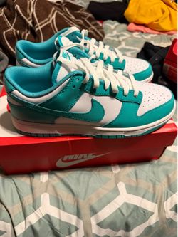 Nike dunk low “Clear Jade” size 9 men