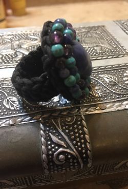 Beautiful beaded ring