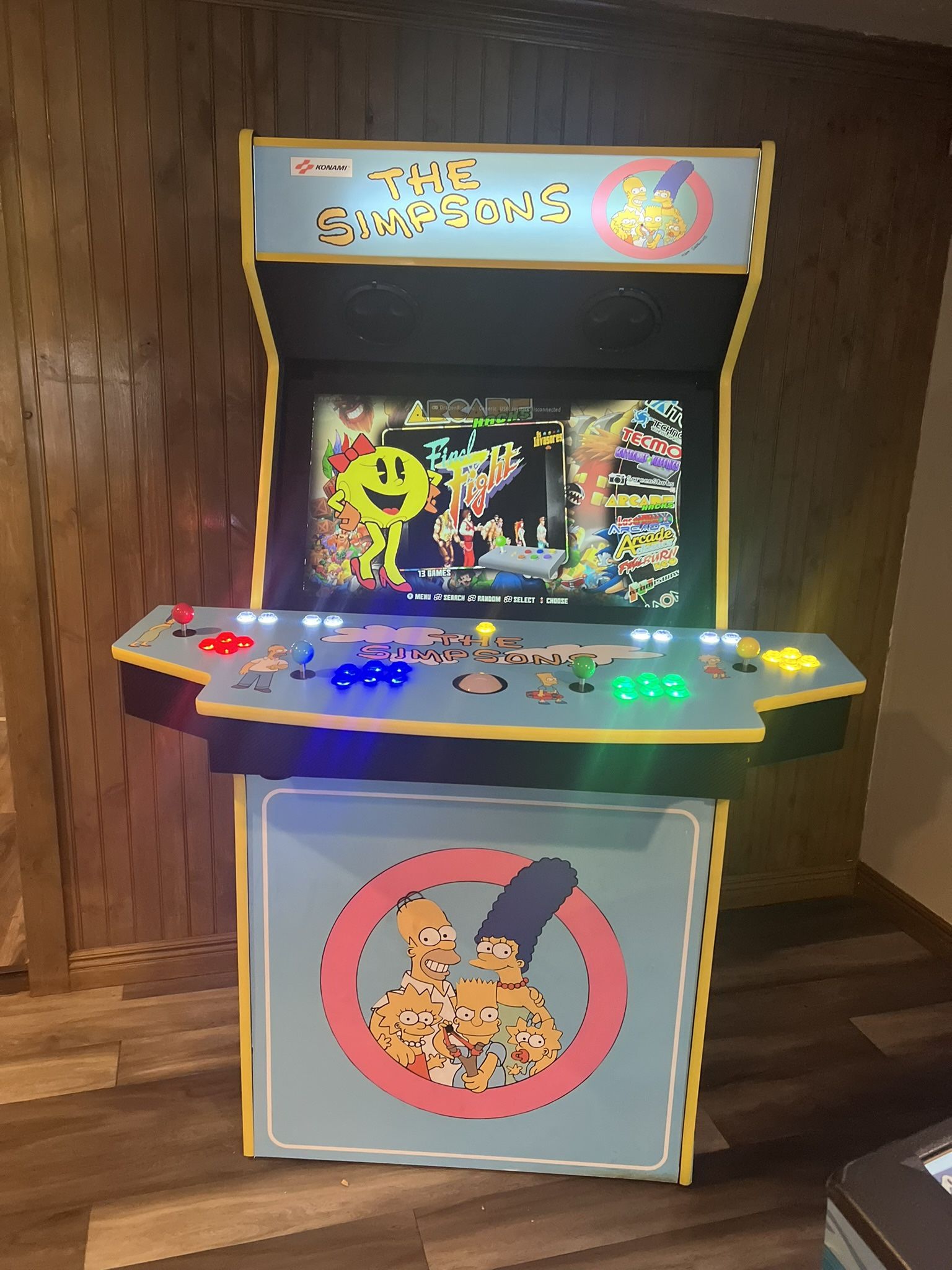 4 Player - The Simpsons Arcade Game Machine, 3000+ Games