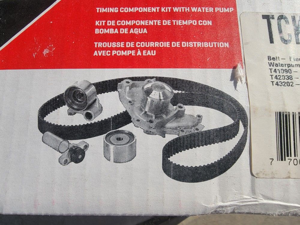 Gates Timing Belt Kit with Water pump for Honda & Acura TCKWP286