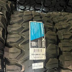 37 1350 17 GLADIATOR MUT TERRAIN TIRES 