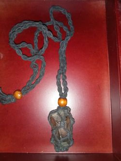 Smokey quartz necklace