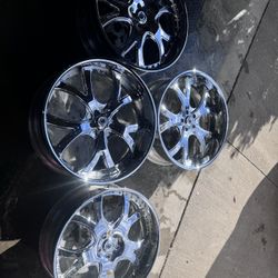 24” New Asanti Wheels 