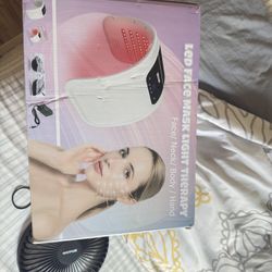 LED therapy mask designed for facial care at home.