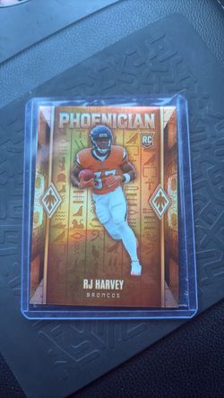 RJ Harvey Phoenician Rookie Card Broncos