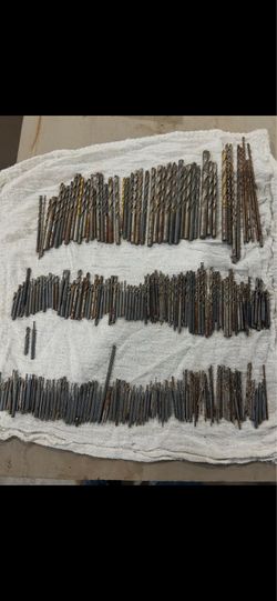 Small drills and endmills, 1/4” down to 0.040”