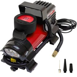 EPAuto 12V DC Portable Air Compressor Pump, Digital Tire Inflator