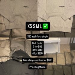Essentials Hoodies 