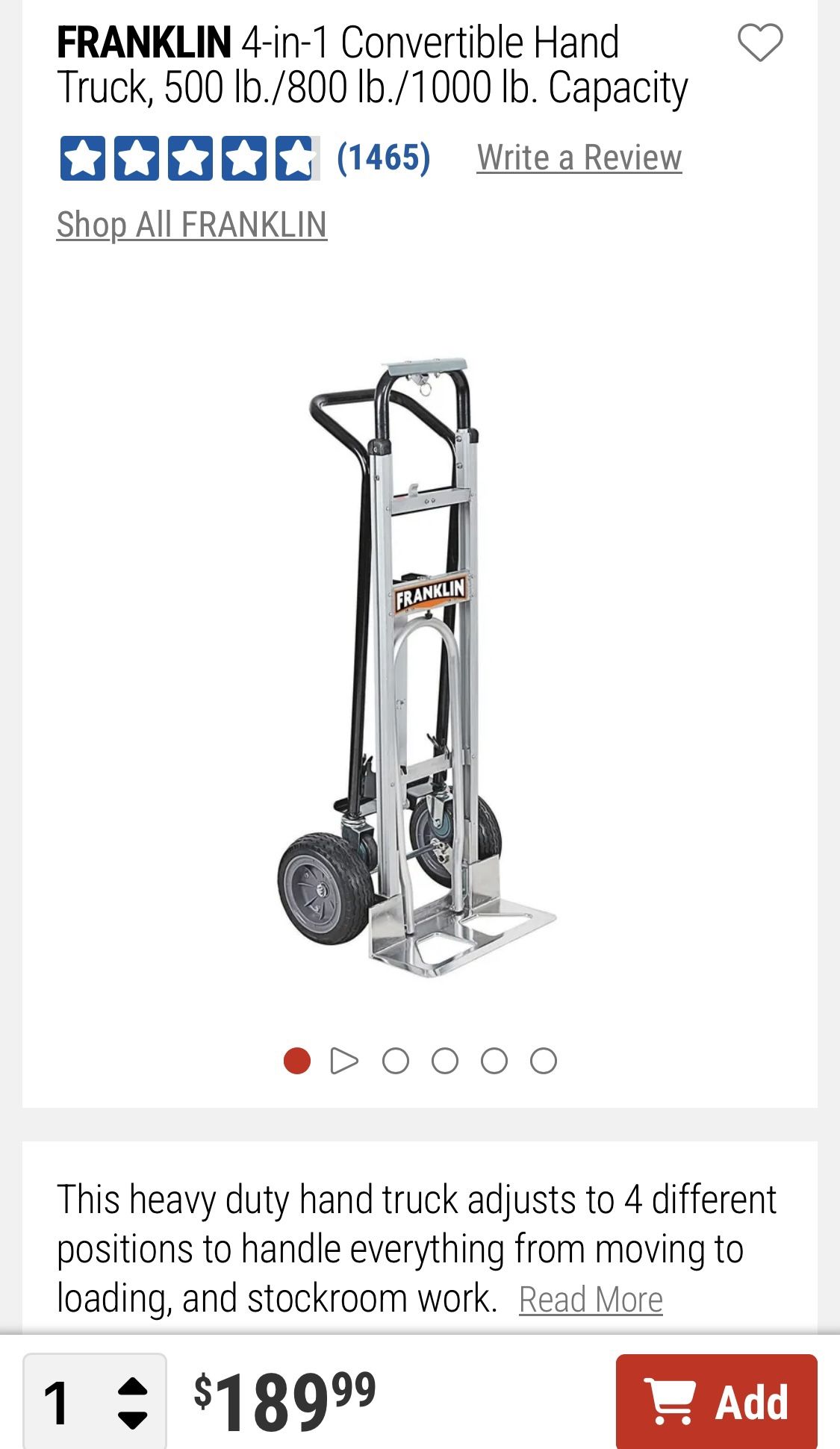 4in1 Hand Truck