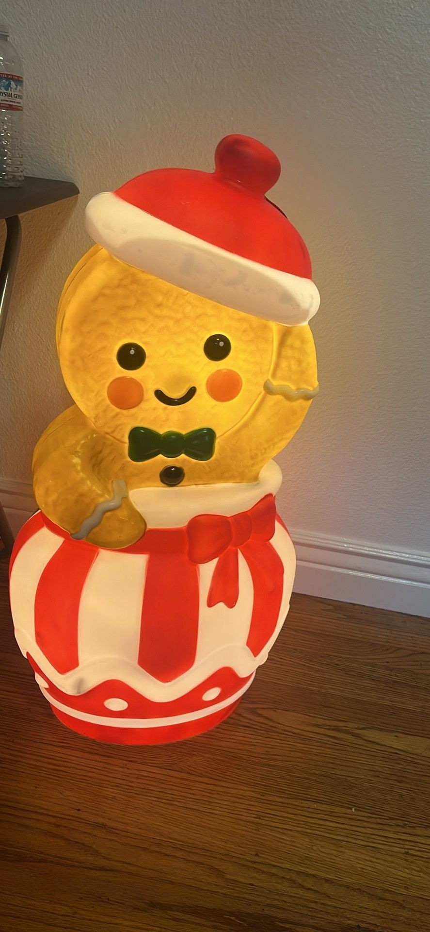 New- 32 Inches Lighted gingerbread Blow Mold