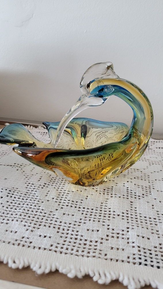 Vintage Glass Bowl 