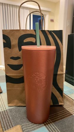 New Starbucks Pink Tumbler