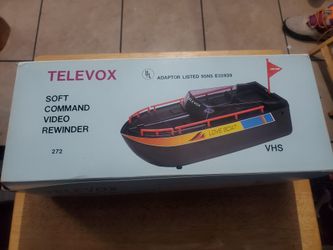 Vintage Televox Sea Winder Boat VHS Rewinder