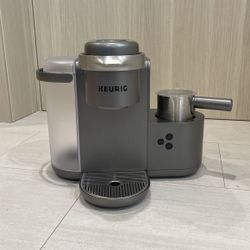 Keurig K-Cafe Special Edition Single-Serve K-Cup Pod Coffee, Latte and Cappuccino Maker - Nickel