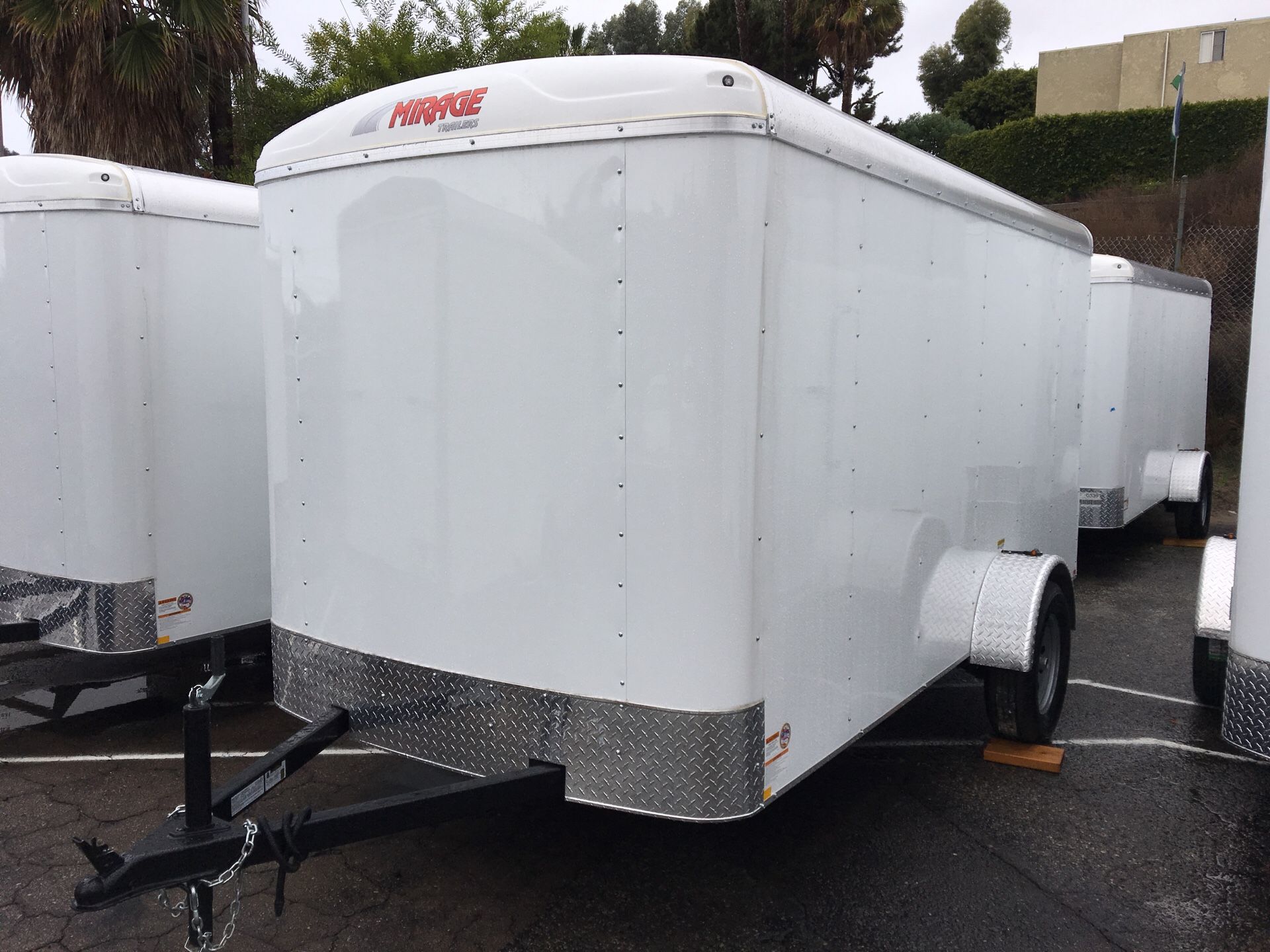 2019 Mirage 6x12 Enclosed Cargo Trailer