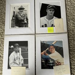 13 Autographs Baseball/Celebrity