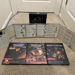 D&D Rules Expansion Gift Set 3 Books and DM Screen