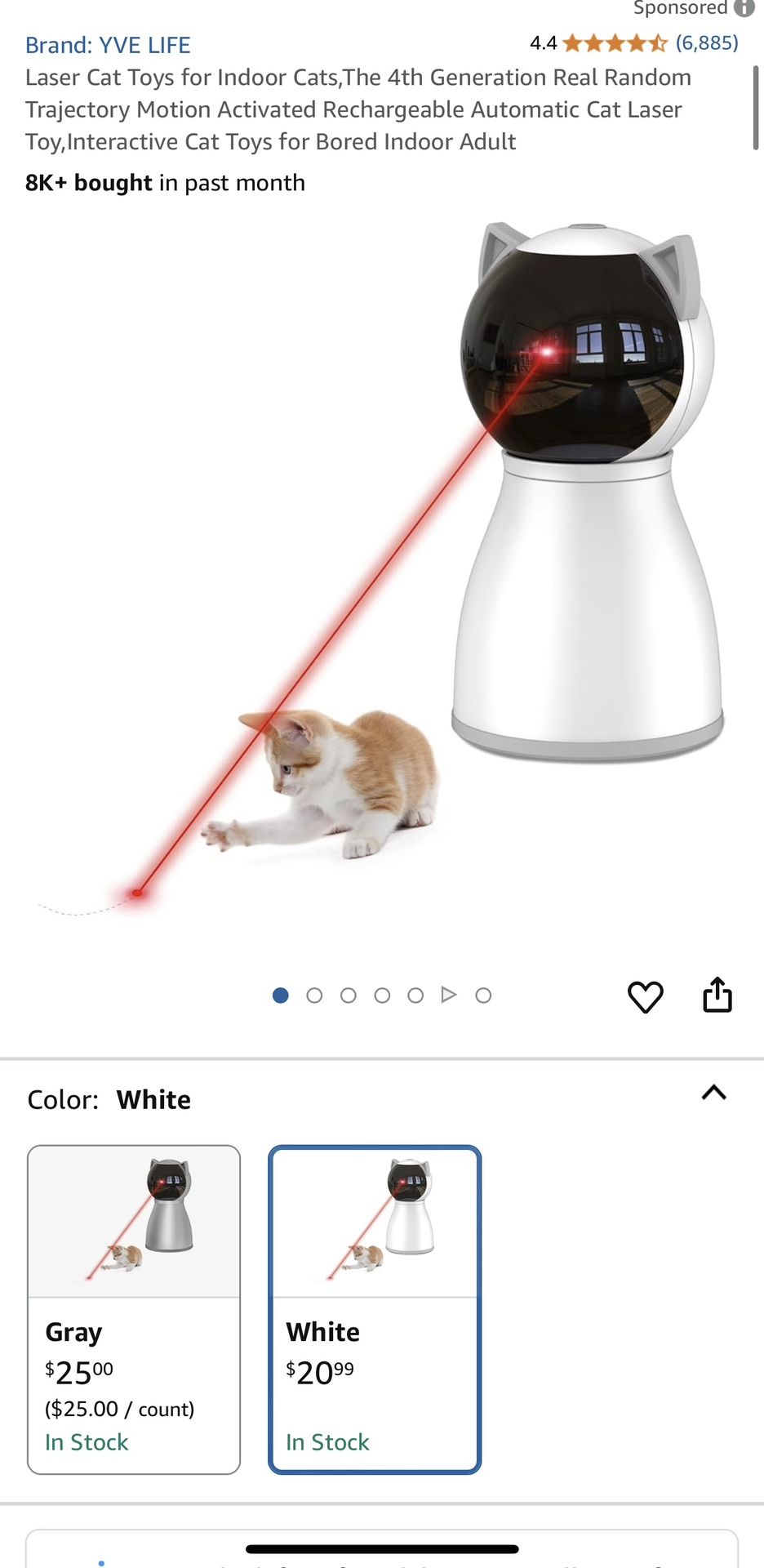 Laser Cat Toys for Indoor Cats